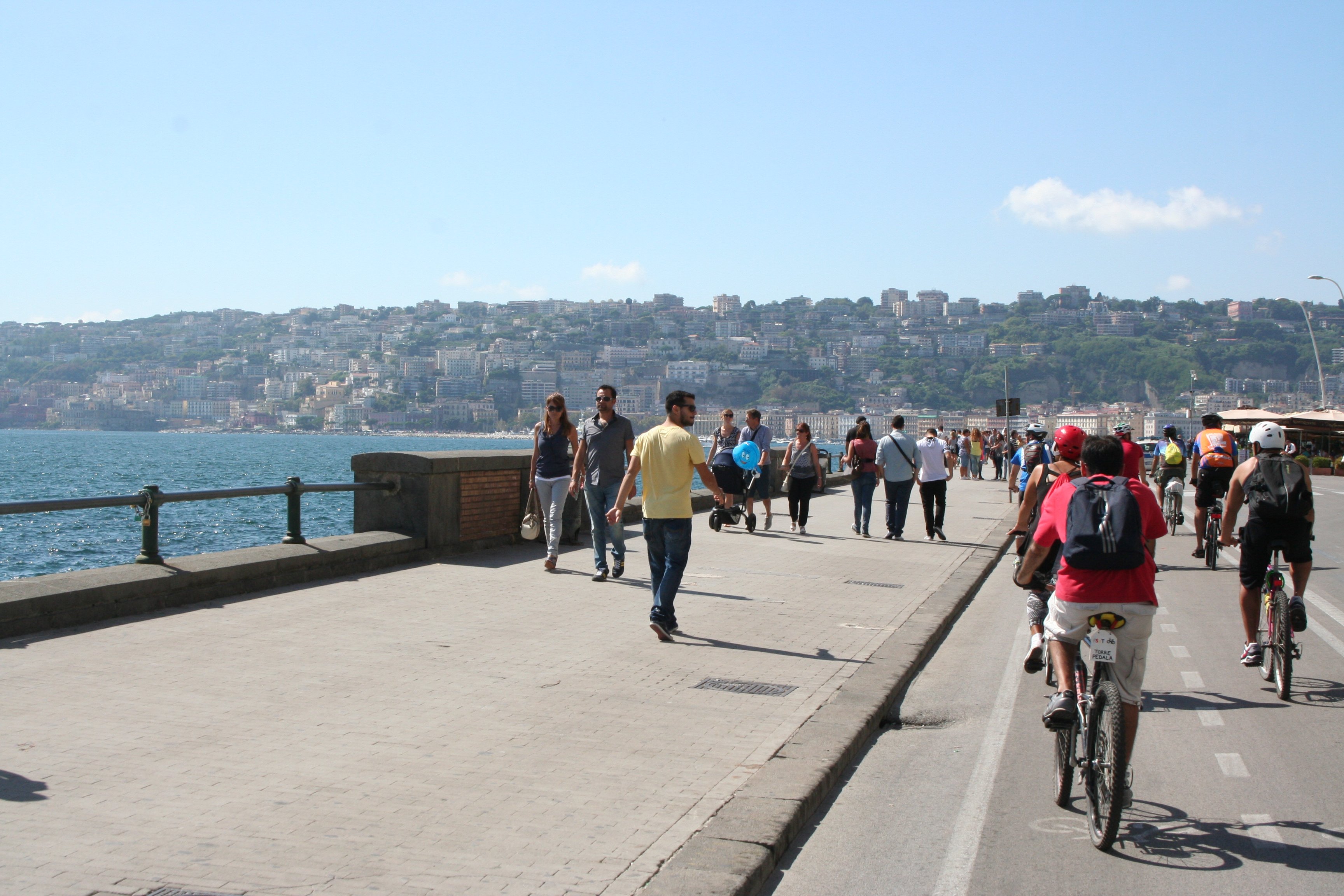 Cycling to Napoli Bike Festival
